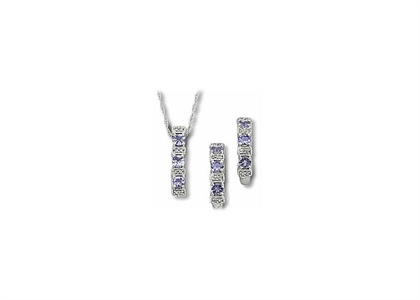 Rhodium Plated | Fashion Pendant Sets